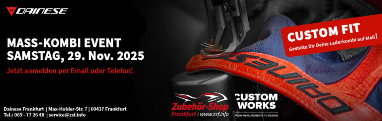 Dainese Custom Works / Masstag am 29.11.2025
